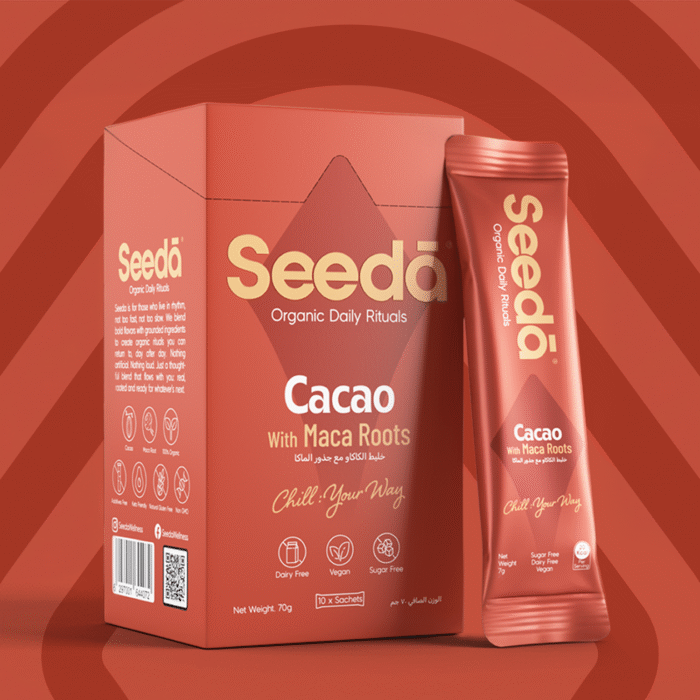 Organic Arabia Coffee with Maca Roots Drink Blend 10 Sachets Box - Image 1