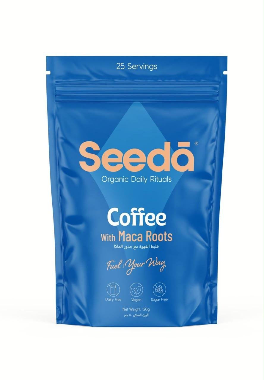 WhatsApp Image 2026-06-16 at 8.48.38 AM Seeda Coffee - Organic Coffee Blend with Maca Roots (Pouch) - Image 1